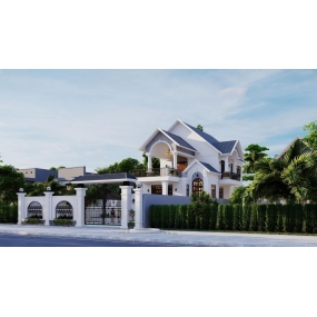 Biệt Thự 2 Tầng Mái Thái