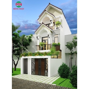 Nhà Mái Thái 3 Tầng