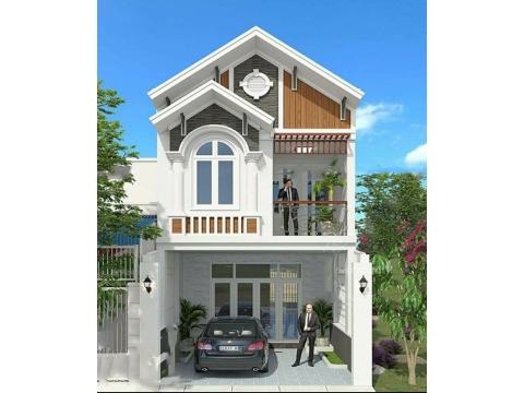 Nhà Mái Thái 3 Tầng