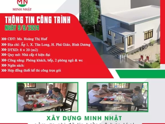 Xây Nhà Trọn Gói - Chìa Khóa Trao Tay 