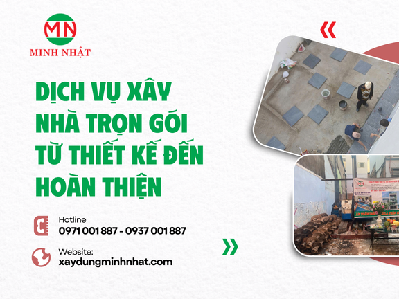 Dịch Vụ Xây Nhà Trọn Gói Từ Thiết Kế Đến Hoàn Thiện 