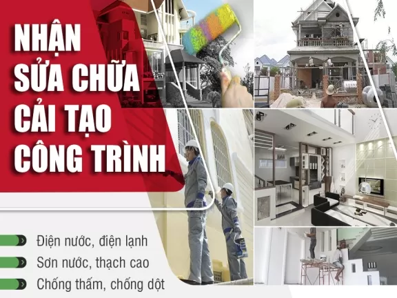 Sửa Chữa Cải Tạo Nhà ở Hoặc Công Trình 