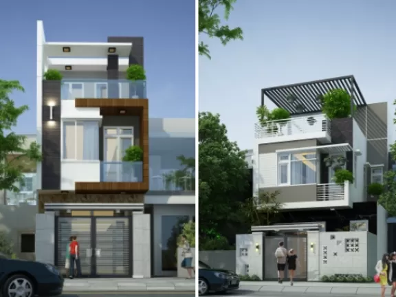 Nhà Phố TX. Chơn Thành - Bình Phước 