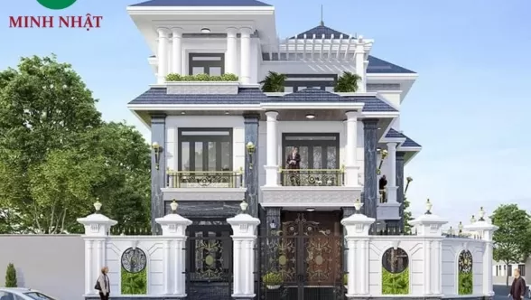 Nhà Mái Nhật 3 Tầng