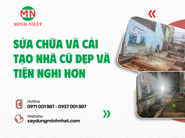 Tại sao cải tạo nhà cũ là giải pháp tối ưu hơn xây mới?